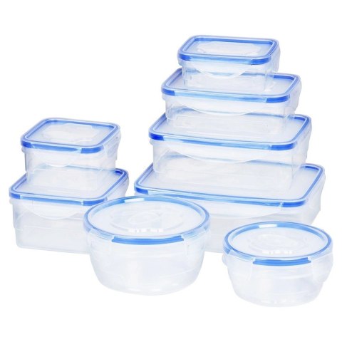 Pojemniki Pudełka na Żywność z Pokrywką i Uszczelką VILDE 8 szt.