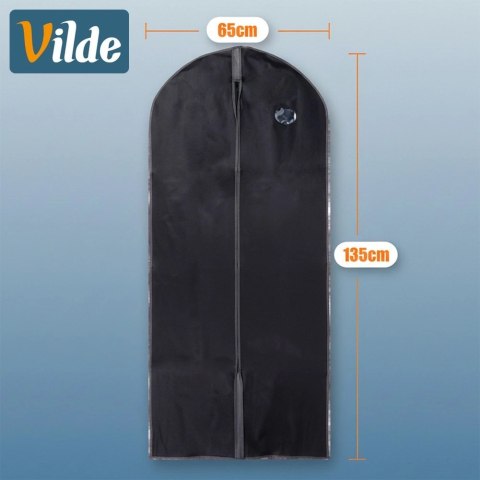 Pokrowiec Ochronny na Ubrania Długie Sukienka Płaszcz VILDE 60 x 135 cm