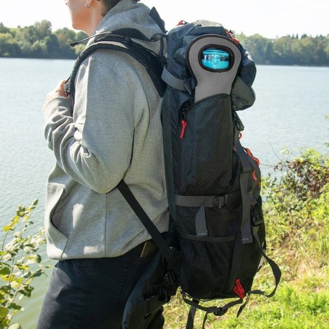 Pokrowiec Termiczny na Butelkę Neopren Szary ORION Uchwyt 38 cm