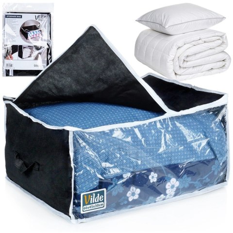 Pokrowiec na Pościel Duży Wygodny Zamek 87 L VILDE Uchwyt 65 x 45 cm