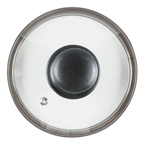 Pokrywka Szklana Żaroodporna Odpowietrznik 14 cm VILDE Zmywarka