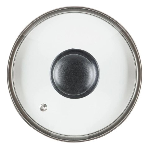 Pokrywka Szklana Żaroodporna Odpowietrznik 16 cm VILDE Zmywarka