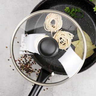 Pokrywka Szklana Żaroodporna Odpowietrznik 22 cm VILDE Zmywarka