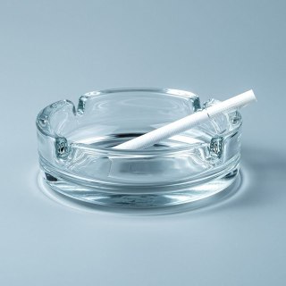 Popielniczka Szklana Stołowa Okrągła Klasyczna 10 cm ORION na Taras