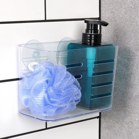 Półka Pod Prysznic Przezroczysta na Przyssawki 185 x 9 cm BS