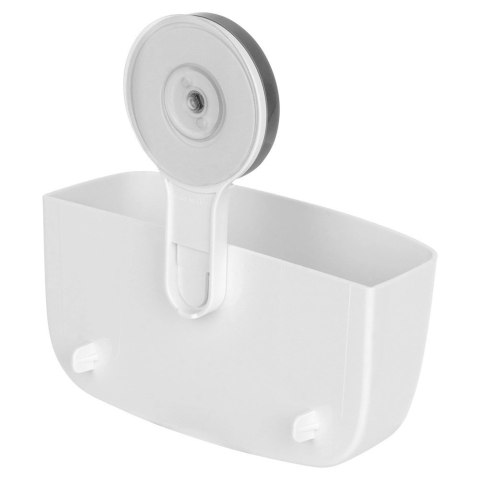 Półka Pod Prysznic na Przyssawkę Biała 16 x 7 cm Kosmetyki BS