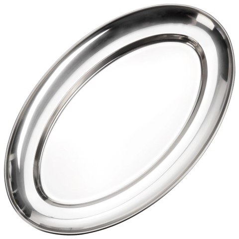Półmisek stalowy owalny 32x20 cm