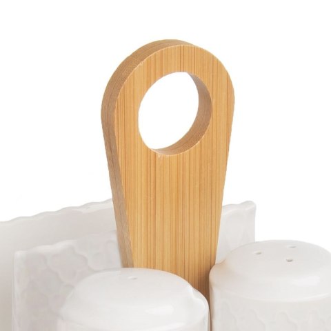 Przyprawnik na Sól i Pieprz Stojak Serwetki Zestaw ORION