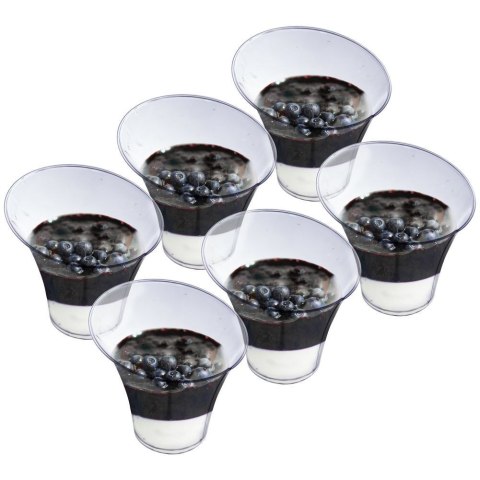 Pucharki Desery Przekąski Tworzywo 6 szt. 180 ml Catering ORION