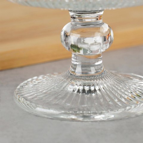 Pucharki do Lodów Szklane 6 szt. Ryflowane 270 ml Desery VILDE