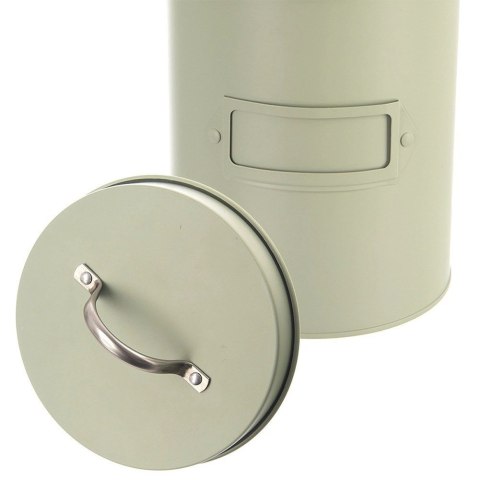 Puszka Pojemnik Metalowy GREENISH 1,3 L 11,5 x 18,5 cm ORION Zielony