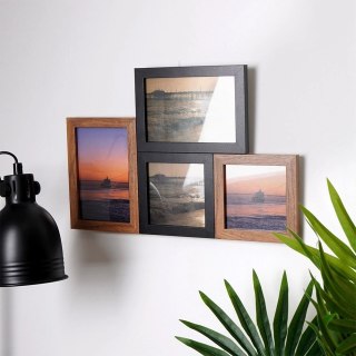 Ramka na Zdjęcia Fotografie Multirama Kolaż na 4 Zdjęcia VILDE 34,5x34,5 cm