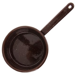 Rondel Emaliowany BROWN Nakrapiany 14 cm 900 ml Indukcja ORION