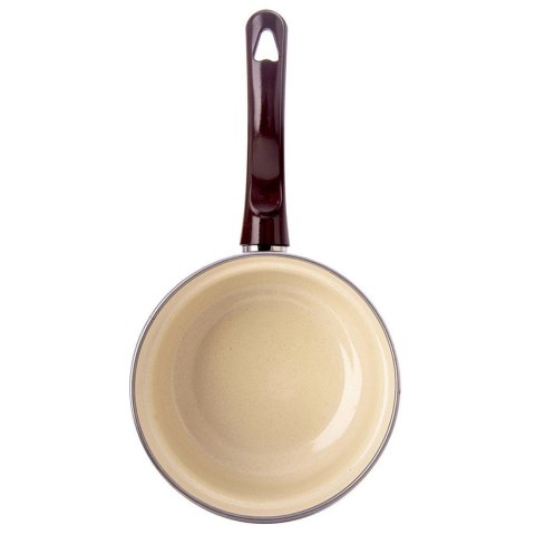 Rondel Emaliowany BROWN Retro 14 cm 620 ml Indukcja Zmywarka ORION
