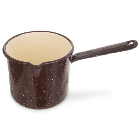 Rondel Emaliowany Brązowy ORION 12 cm 1,2 L