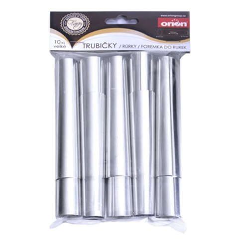 Rurki Cukiernicze do Ciastek Kremu Foremki ORION 10 cm 10 szt.
