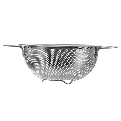 Sitko Cedzak Kuchenny Miska do Owoców Warzyw Makaronu Stalowy ORION 16,5 cm