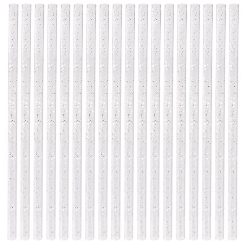 Słomki do Napojów Brokatowe Wielokrotny Użytek Zestaw 50 szt. ORION