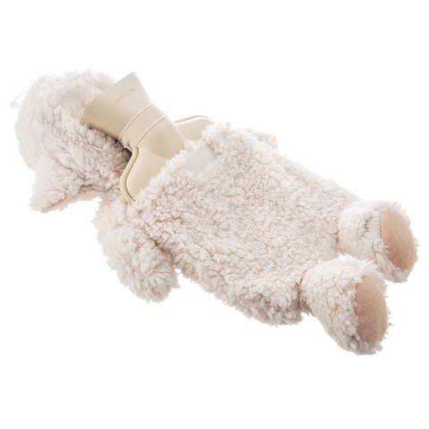 Termofor Okład w Pokrowcu Owieczka Pluszowy Gumowy Mały na Wodę ORION 750ml