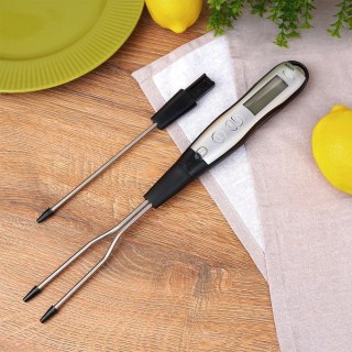 Termometr Kuchenny Elektroniczny z Widelcem Sondą NAVA 38,5 cm