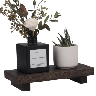 Drewniany stojak na cokole do wystroju domu wiejskiego 8,6 cala Mały drewniany stojak