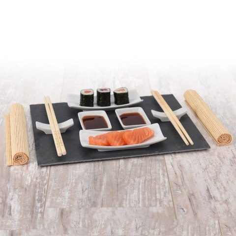 Zestaw do Serwowania Podawania Sushi Porcelanowy EXCELLENT HOUSEWARE 13 el.