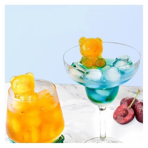 Foremki silikonowe do kostek lodów 4 MISIE FNL07