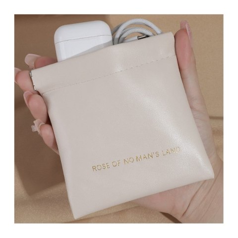 Organizer na wkładki higieniczne, elegancka saszetka do torebki, ekoskóra ORM34K