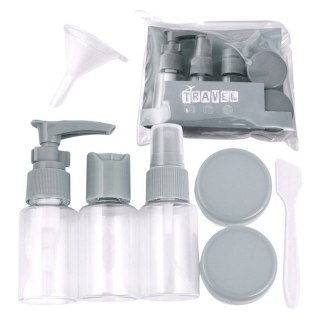 Zestaw pojemniczków i akcesoriów podróżnych 7w1 KS122SZ