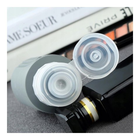 Zestaw silikonowych pojemniczków, buteleczek podróżnych 4w1 90ml KS138