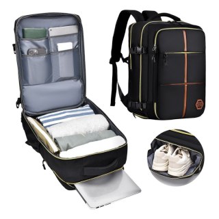 Plecak podróżny, kabinowy do samolotu, wodoodporny, 42x28x21cm PL179