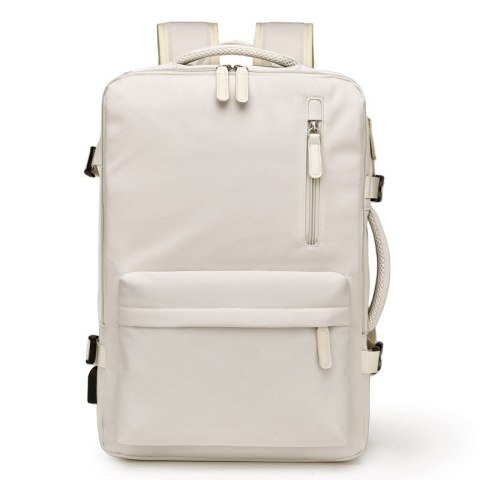 Plecak podróżny, kabinowy do samolotu, wodoodporny z USB, 44x30x16/26cm PL175