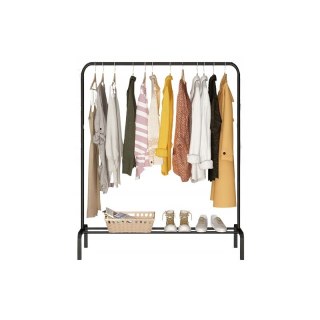 Stojący wieszak na ubrania, odzież, obuwie 110 x 150cm SZ03