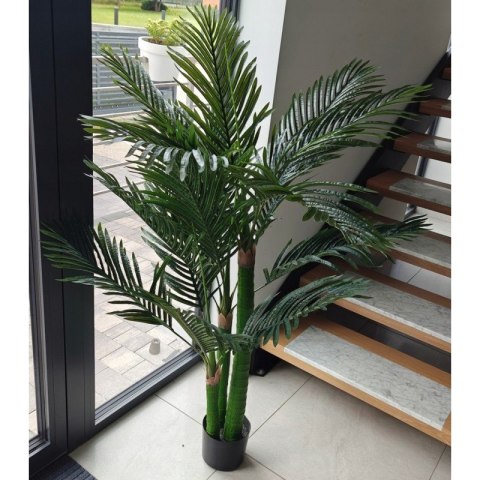 Sztuczne drzewko PALMA, w doniczce jak żywa, duża realistyczna, wysokość 1,5 cm DRZ05