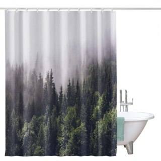 Zasłona prysznicowa, kurtyna z wydrukiem 3D, wodoodporna 200x180 cm ZPR20