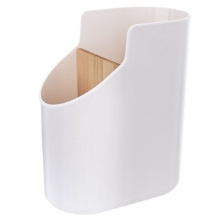 Bambusowy Ociekacz na Sztućce Przybory Kuchenne ORION 17,5x14,5x8,5 cm