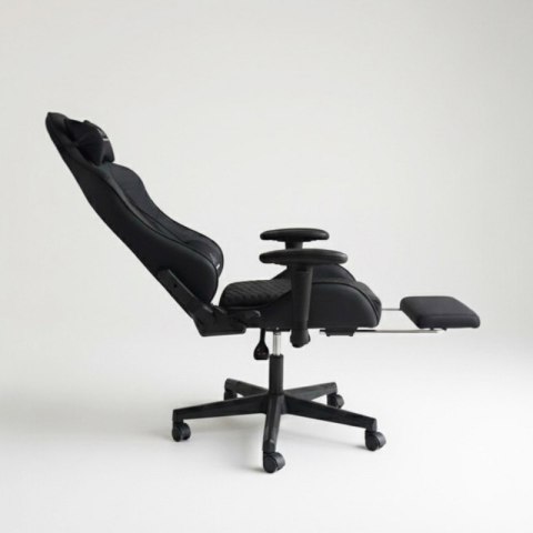 Fotel gamingowy obrotowy EvoChair z masażerem i regulowanymi podłokietnikami KO45CZ