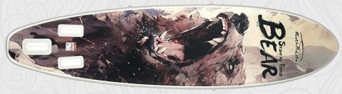 Deska do Pływania Sup Paddleboard Zestaw 7w1 KUBISPORT 350 x 90 x 15 cm