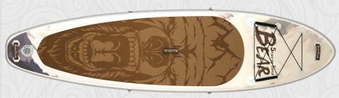 Deska do Pływania Sup Paddleboard Zestaw 7w1 KUBISPORT 350 x 90 x 15 cm