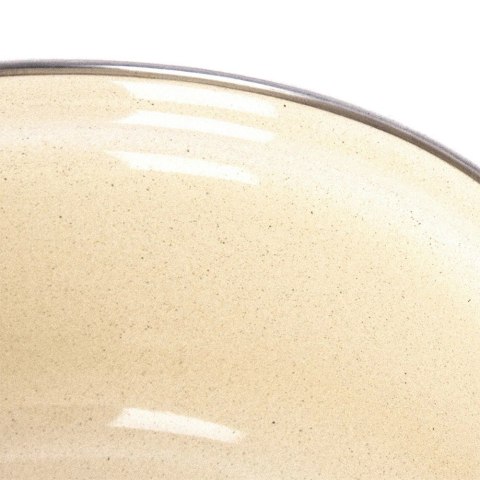 Garnek Emaliowany Brązowy Indukcja Gaz Solidny ORION 20 cm 3 L