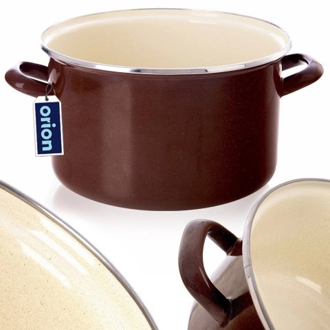Garnek do Gotowania Emaliowany Tradycyjny na Gaz Indukcję ORION 26 cm, 6,5l