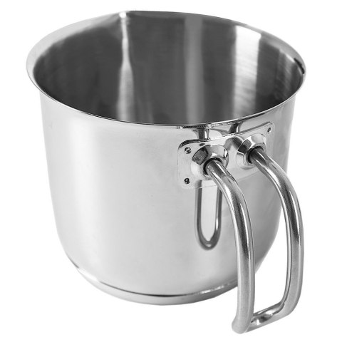 Garnek do Gotowania Mleka Indukcja z Uchwytem Wylewką Stalowy ORION 1 L