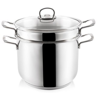 Garnek do Makaronu ORION ANETT Stal 6 L z Sitkiem Indukcja Zmywarka