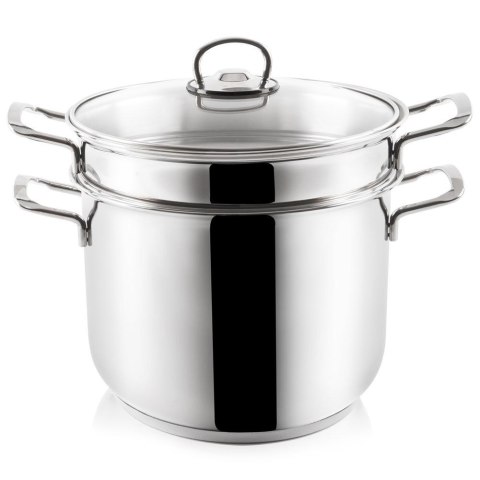 Garnek do Makaronu ORION ANETT Stal 6 L z Sitkiem Indukcja Zmywarka