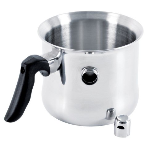 Garnek do Mleka ORION Stal 1,5 L Płaszcz Wodny Gwizdek Indukcja Zmywarka