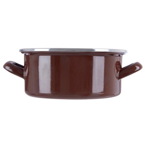 Garnek emaliowany BROWN 20,5 cm, 2,2 l