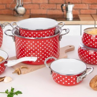 Garnek emaliowany TECKA 18 cm, 2 l