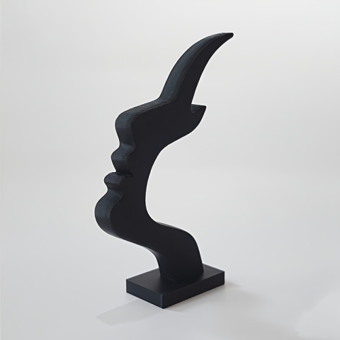 1 szt. Unikalny, zakrzywiony stojak na okulary, bezpieczne i artystyczne rozwiązanie do przechowywania, poprawia wygląd