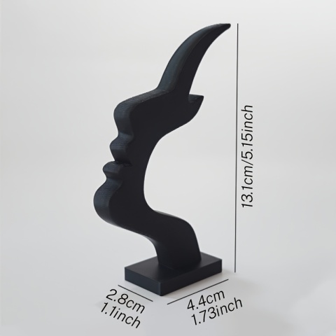 1 szt. Unikalny, zakrzywiony stojak na okulary, bezpieczne i artystyczne rozwiązanie do przechowywania, poprawia wygląd