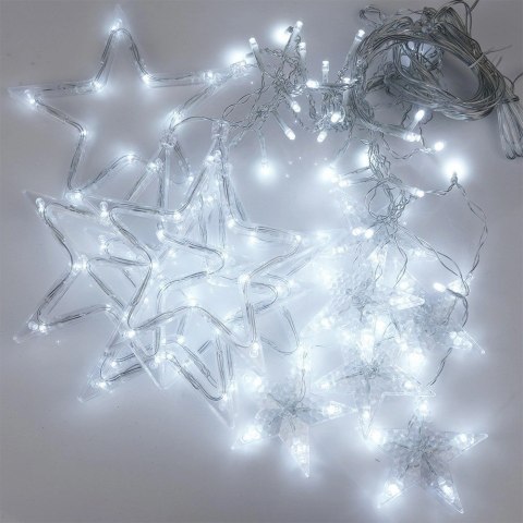 Kurtyna Świetlna Zewnętrzna 120 led 2,5 m ORION Gwiazdki ip44